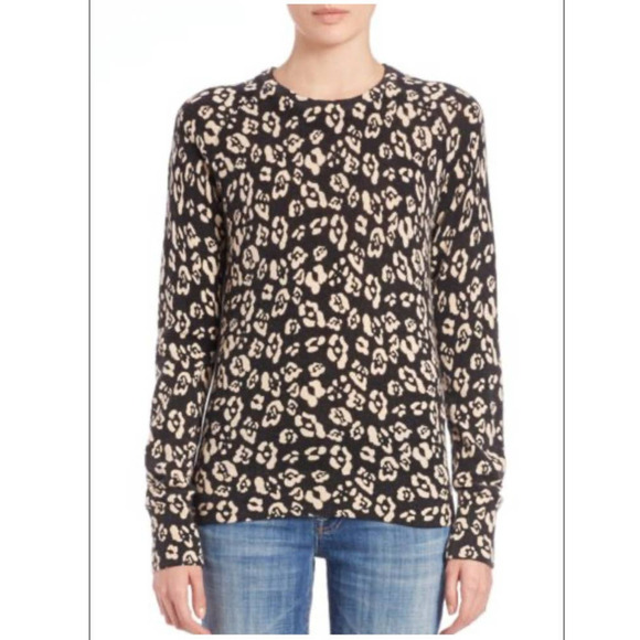 Equipment femme sloane leopard print cashmere sweater - Picture 8 of 8